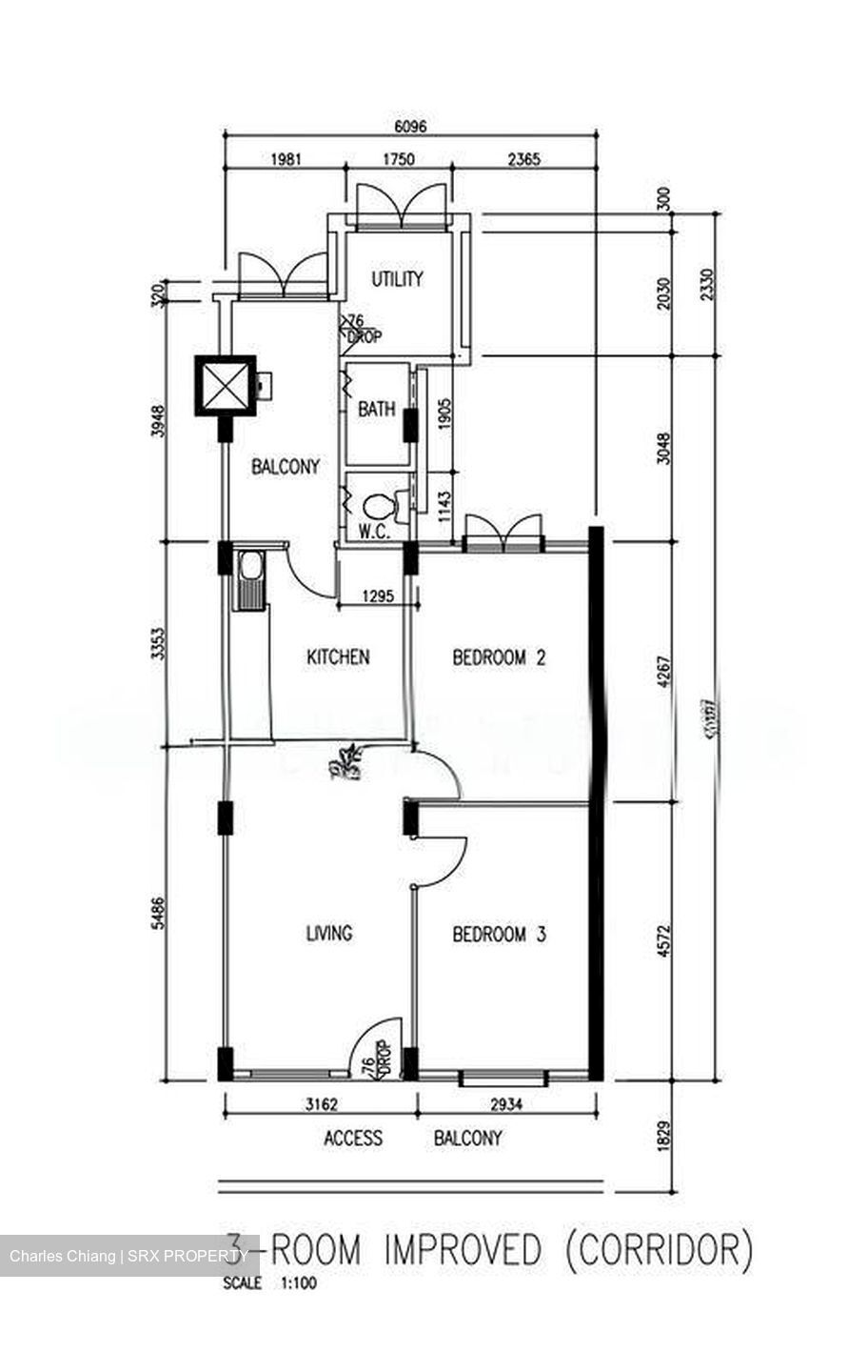 Blk 3 Beach Road (Kallang/Whampoa), HDB 3 Rooms #534181731